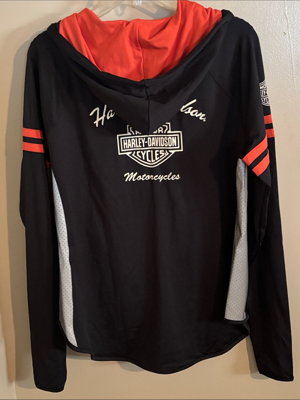 Harley-Davidson Women’s Performance Mesh Hoodie - Picture 8 of 14